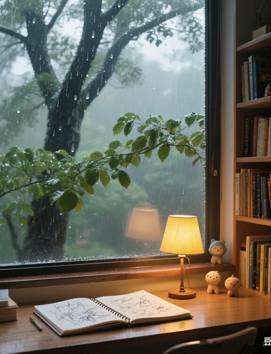 下雨天窝家里也太爽了！拉上厚窗帘，把哗啦啦的雨声挡在外面当白噪音。
 
先去厨房