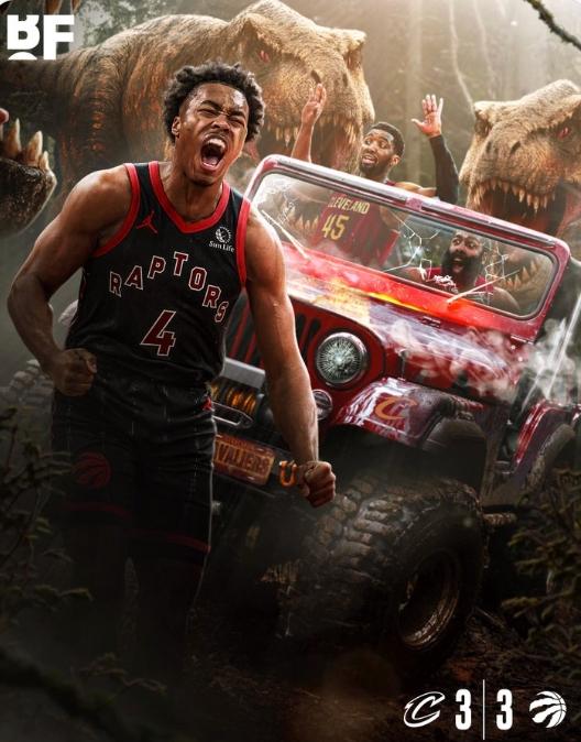东部还是刺激，4组对决3组抢七！
NBA季后赛首轮打到现在，西部的4组对决都已经
