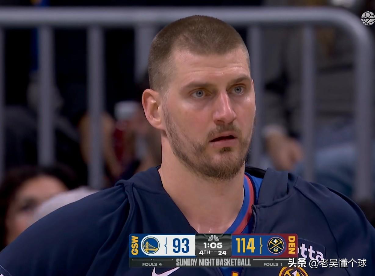 都怪勇士，导致约老师的三双断了。

掘金打勇士的这场比赛，在上半场结束时，你是不