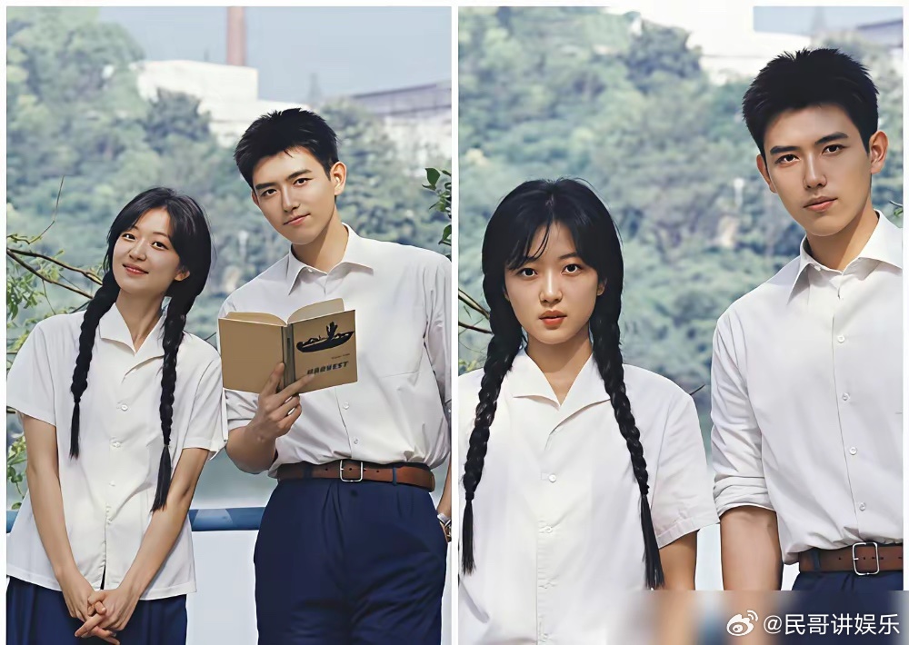 孙千的身体，真是太诚实了。 宣传活动上，跟黄景瑜站一起，中间像隔了道墙，全程零交