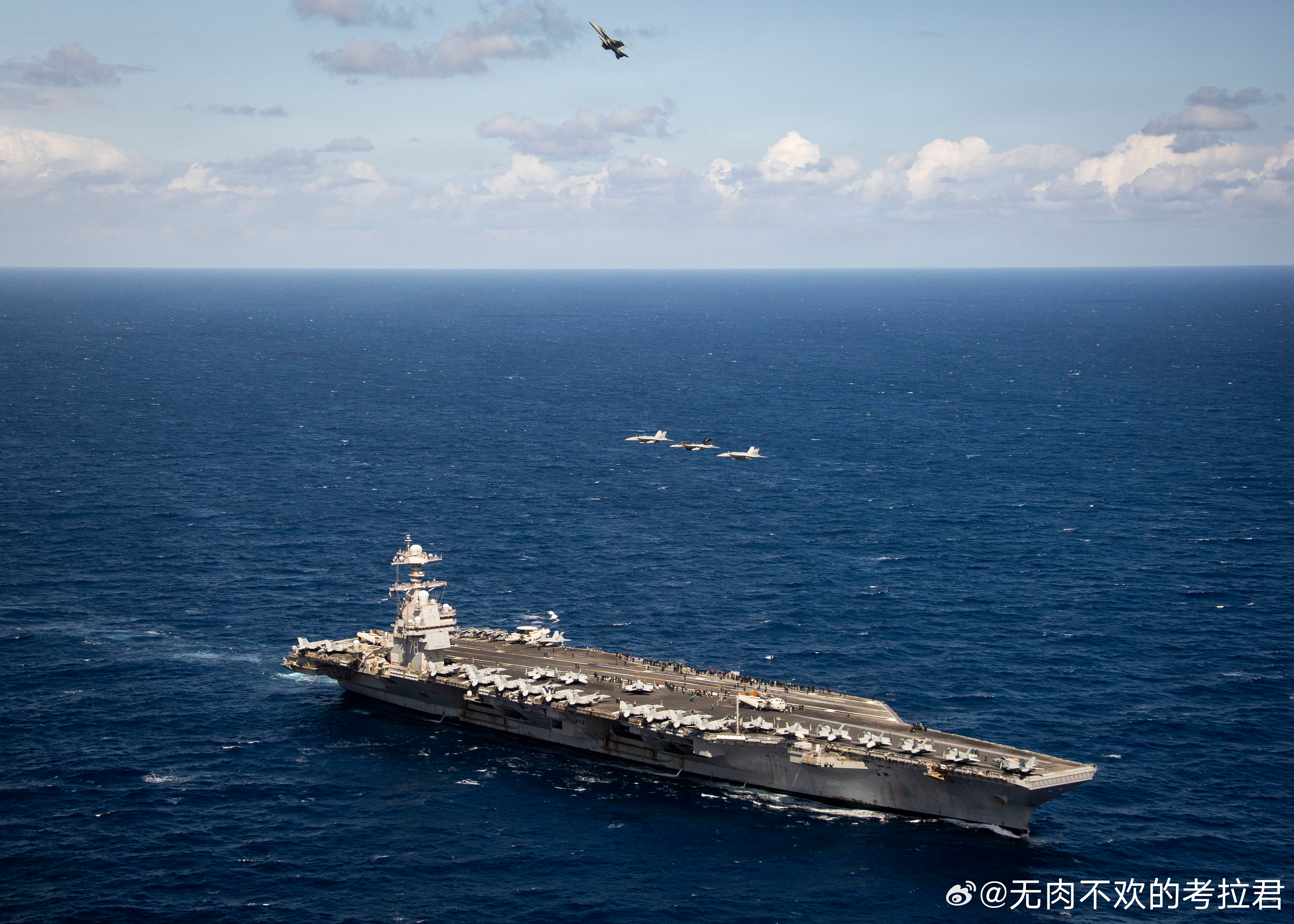 2026年3月22日， USS Gerald R. Ford (CVN 78)在