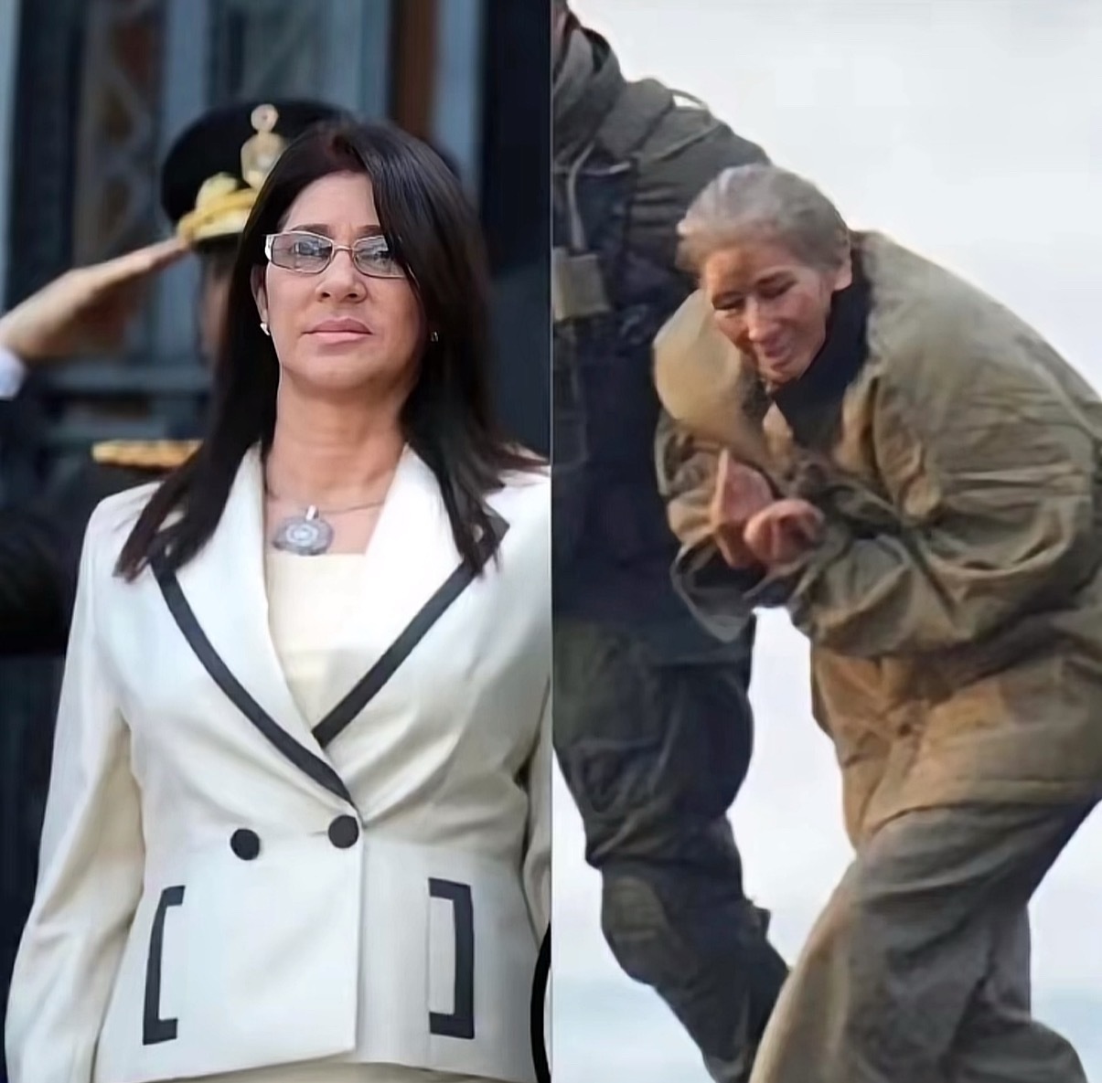 委内瑞拉总统夫人在不同的境遇… 