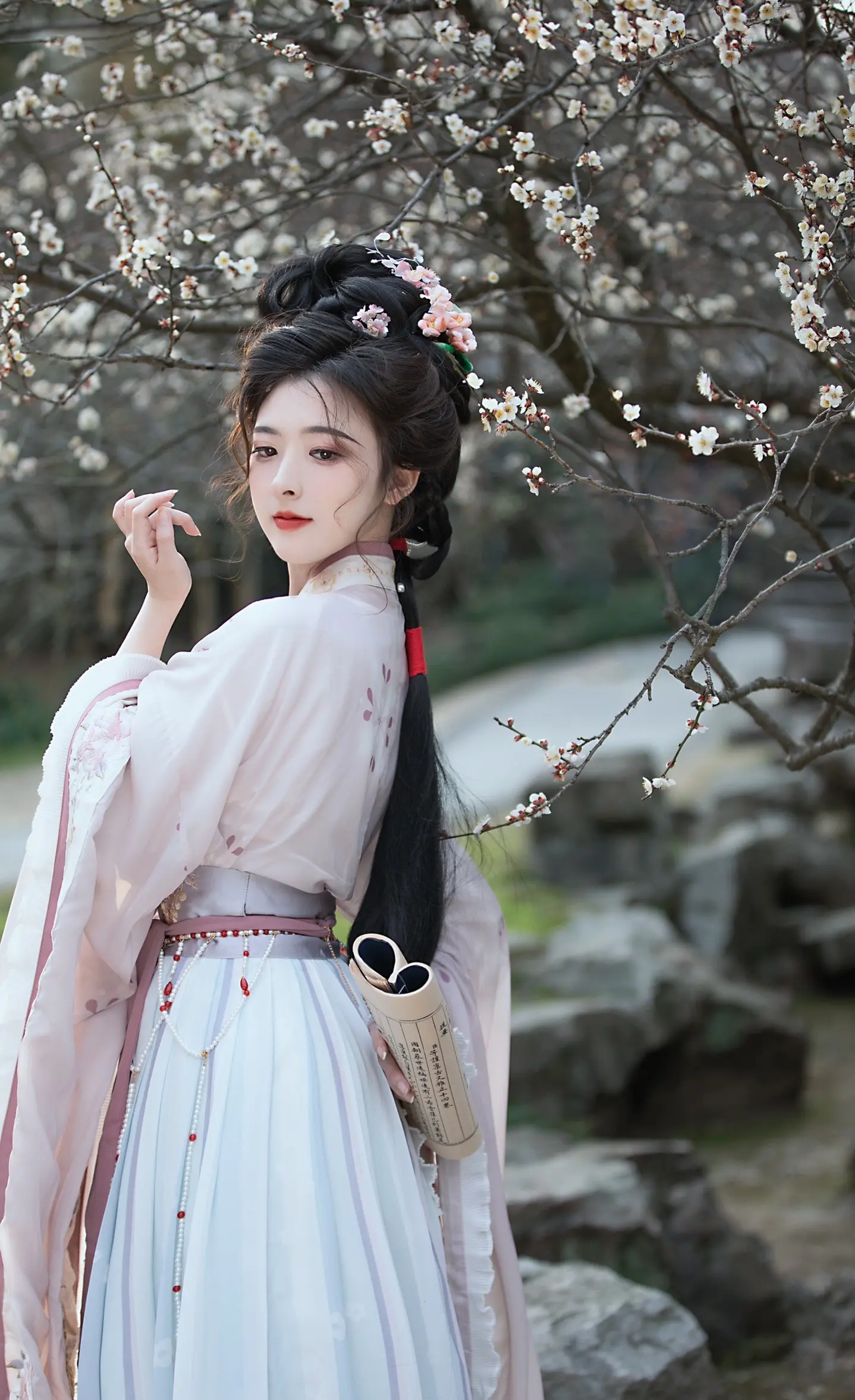 我有一枝春 不知赠何人。