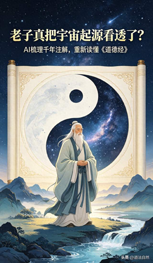 老子真把宇宙起源看透了？AI翻遍千年注解，发现不简单