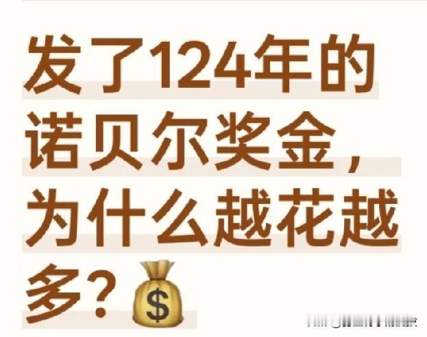 诺贝尔基金由诺贝尔基金会运作，通过投资、接受捐赠、合理资金分配实现资产增值和奖项
