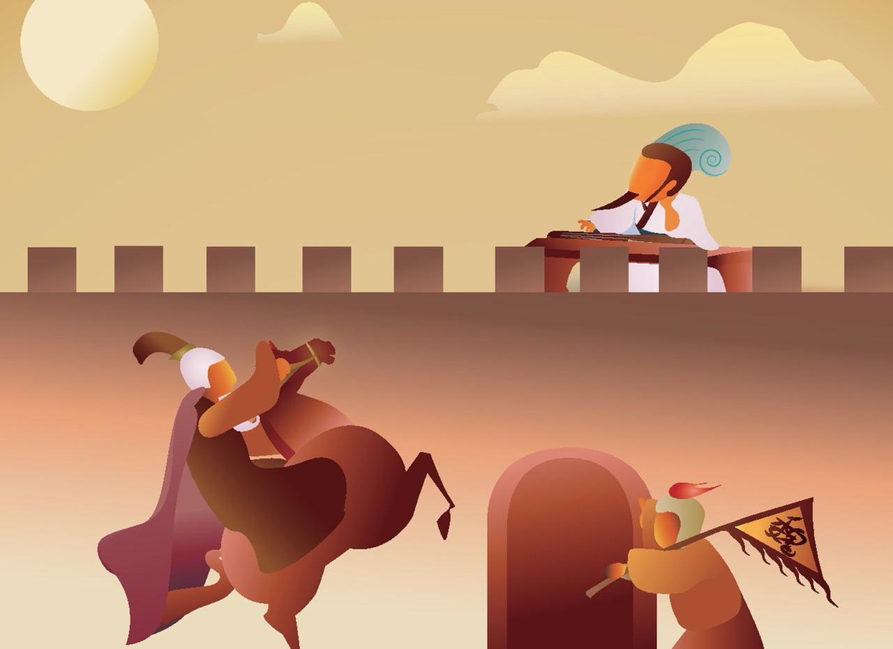 司马懿能把诸葛亮和曹操都“拍在沙滩上”，靠的就是隐忍与谋略这两大“法宝”。
曹操