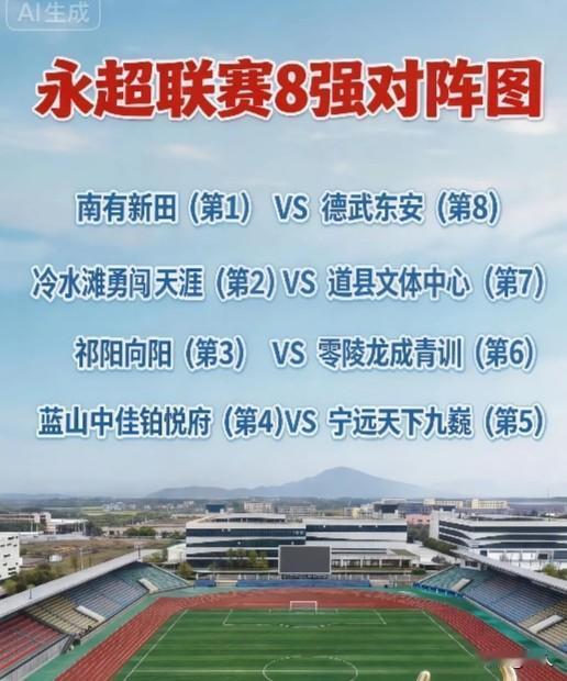 2026永超谁能夺冠你看好谁八强淘汰赛前瞻分析，历经十轮常规赛鏖战，南有新田、冷