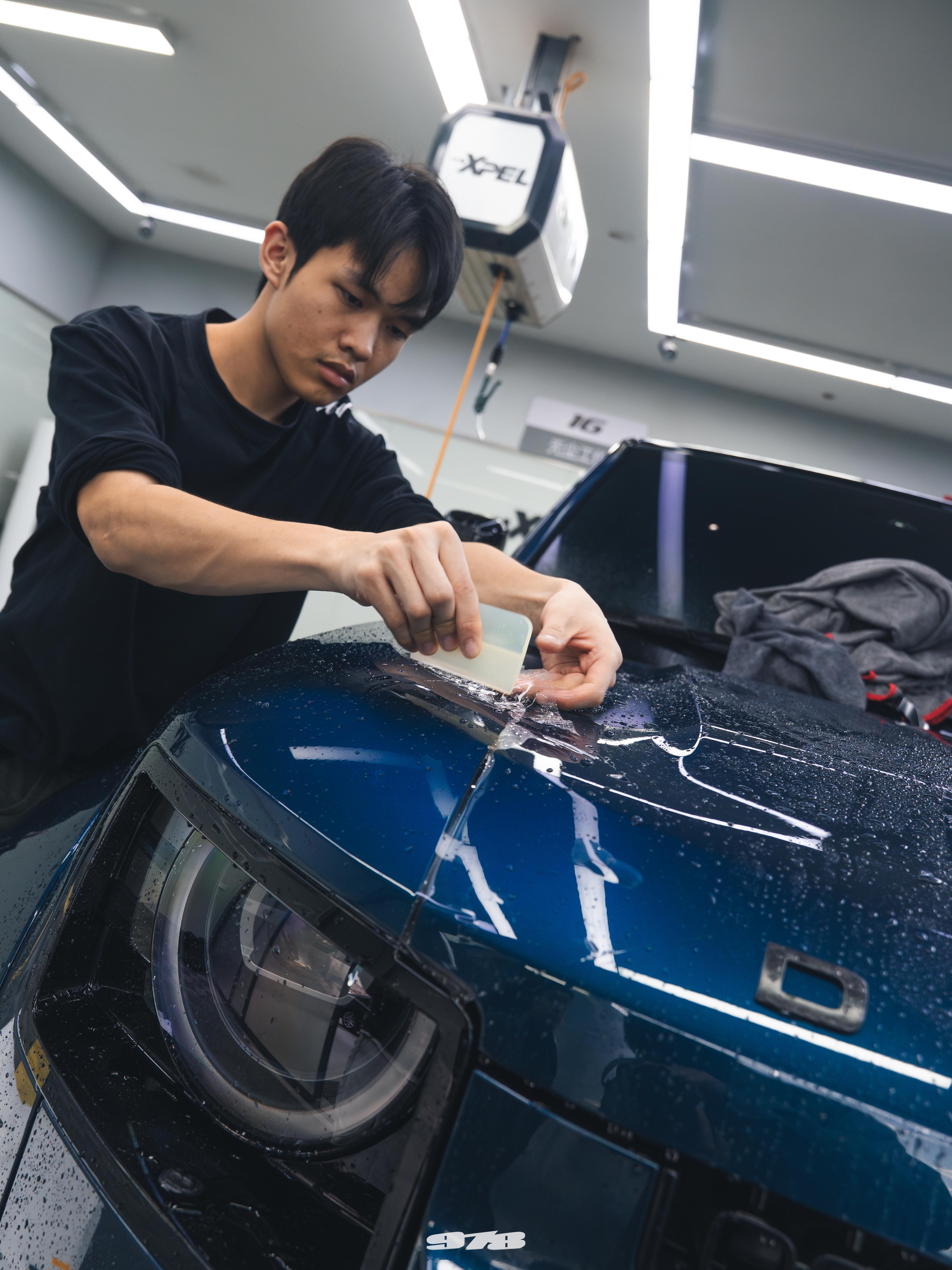 978Motoring出品路虎卫士110 OCTAXPEL PROTEX透明车衣