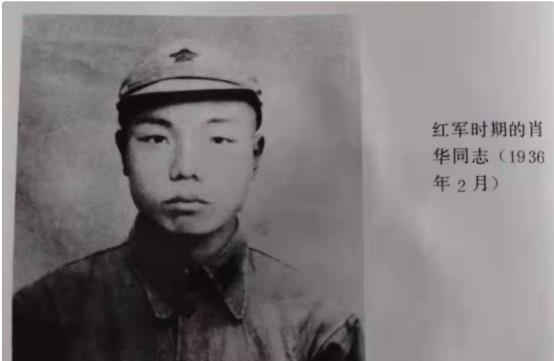 毛主席慧眼识人，将一小孩交给罗荣桓培养，多年后成了开国上将。

肖华1916年出