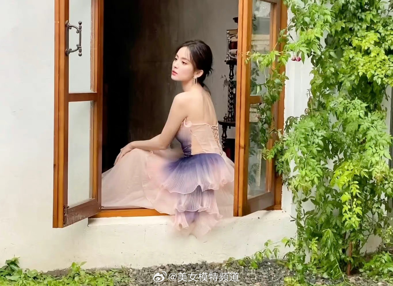 古力娜扎唯美纱裙是心动的感觉 ​​​