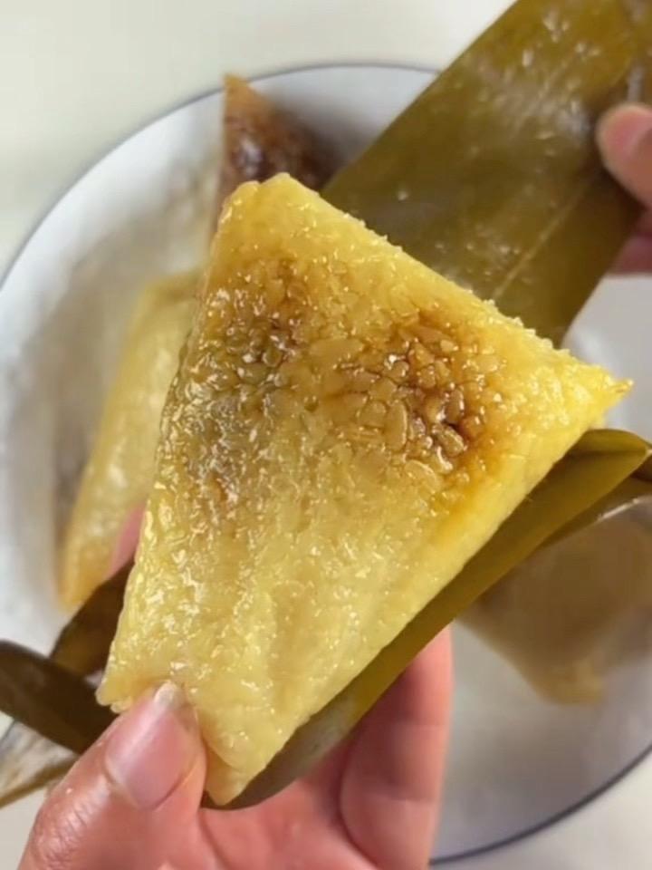 真实生活分享计划 特产香糯粽子 粽子新吃法 粽子 粽子手工