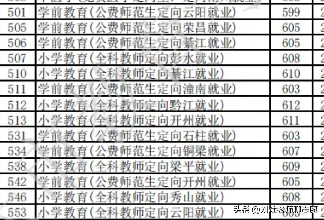 只要是带编制、吃国家饭的专业，都会抢破头！今年首次由重庆二师开设的学前教育公费师