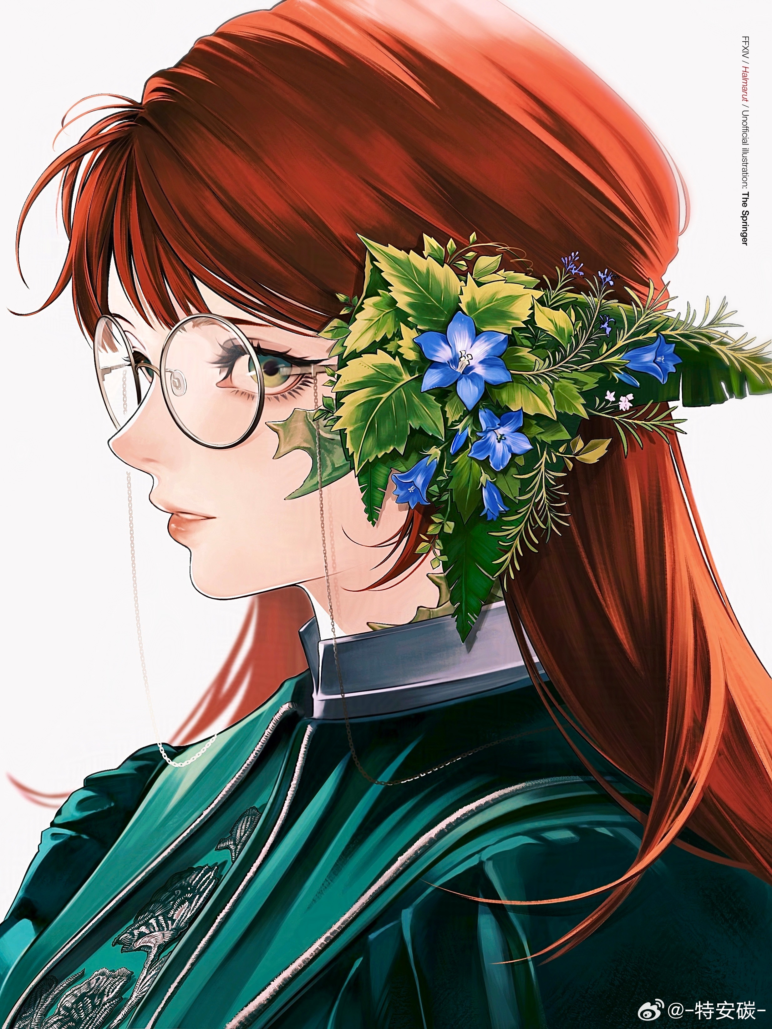 ff14 春天绽放于龙角之上💐 