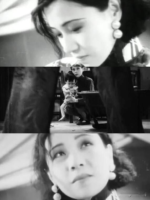 《神女》民国黑白默片
阮玲玉最后的惊鸿一瞥！

这哪是民国黑白片啊，
分明是把底