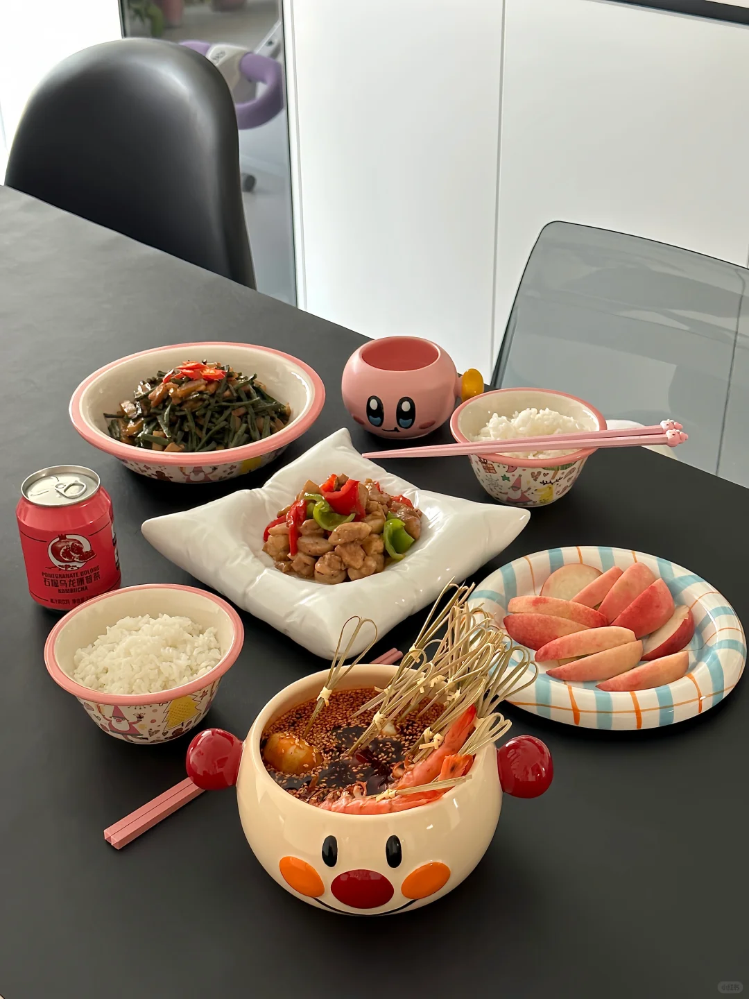 二人晚餐｜豇豆土豆条➕冷锅串串