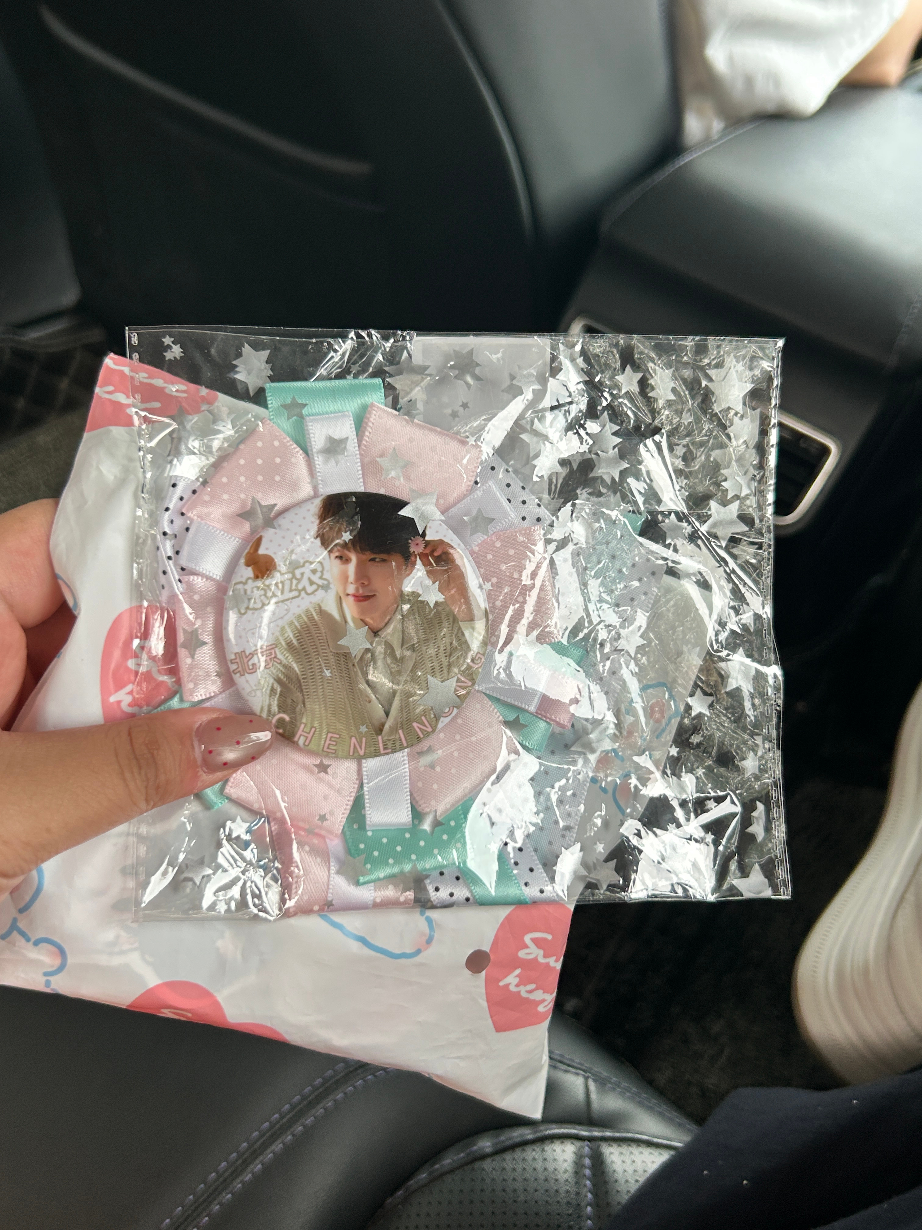 陈立农  农糖就是这个世界上最好的小女孩 上午去地坛打卡农农的树没有拍到 她就把