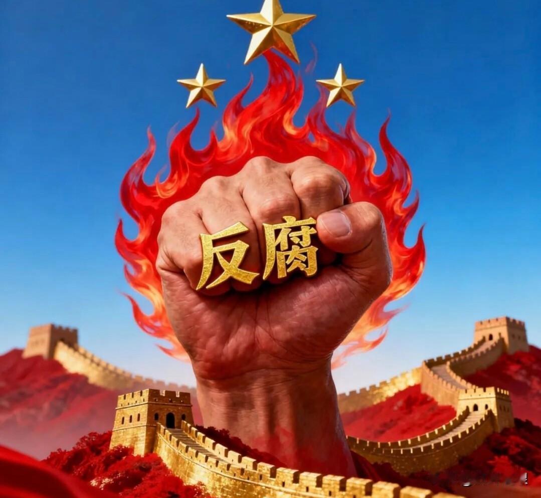 贪官铭

一人贪污腐败，
幸福全家三代。
一人判刑入狱，
人财早迁海外。
高墙里