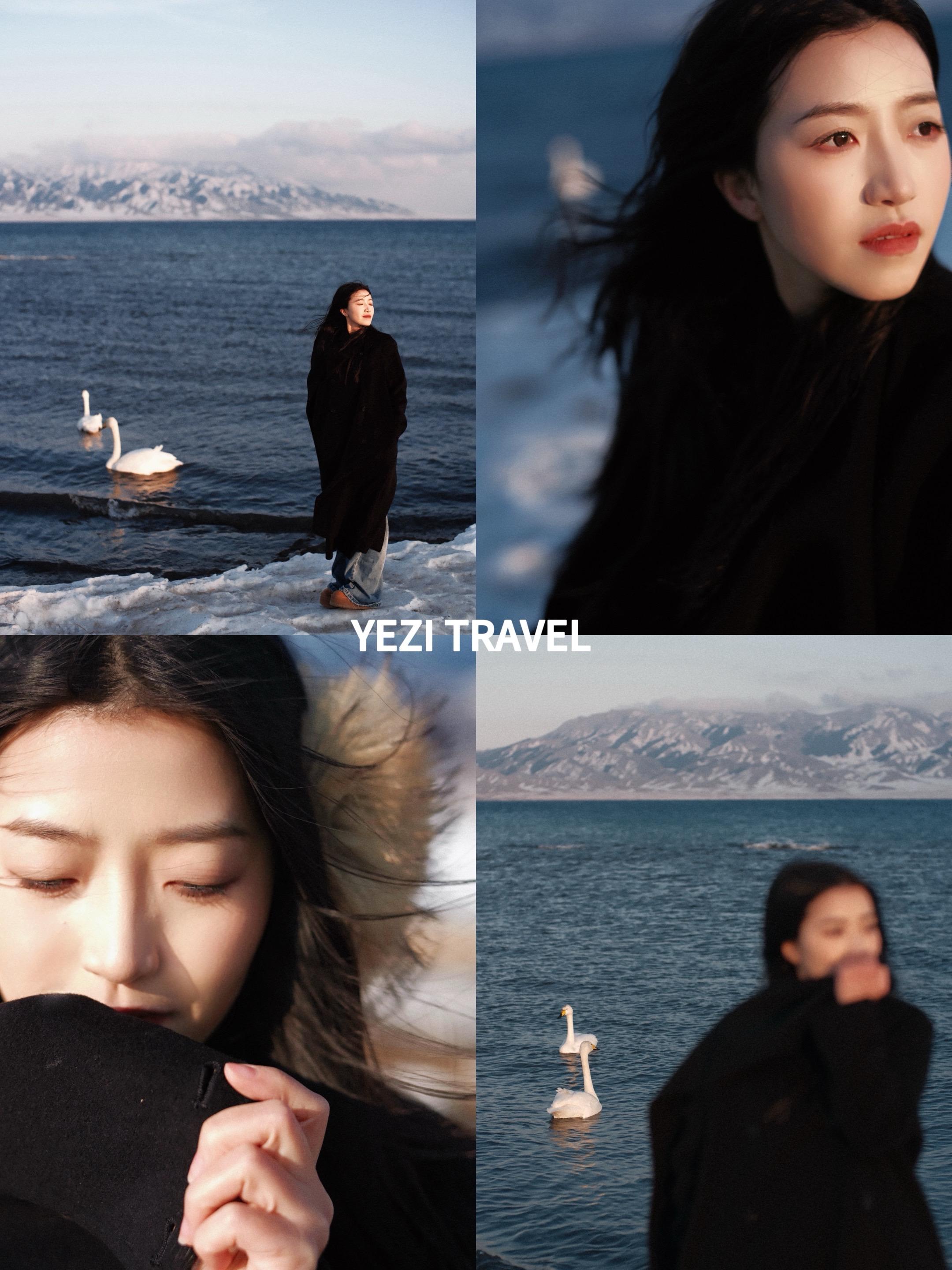 富士中画幅下的旅行影像。/冬天在济州岛 可以约拍