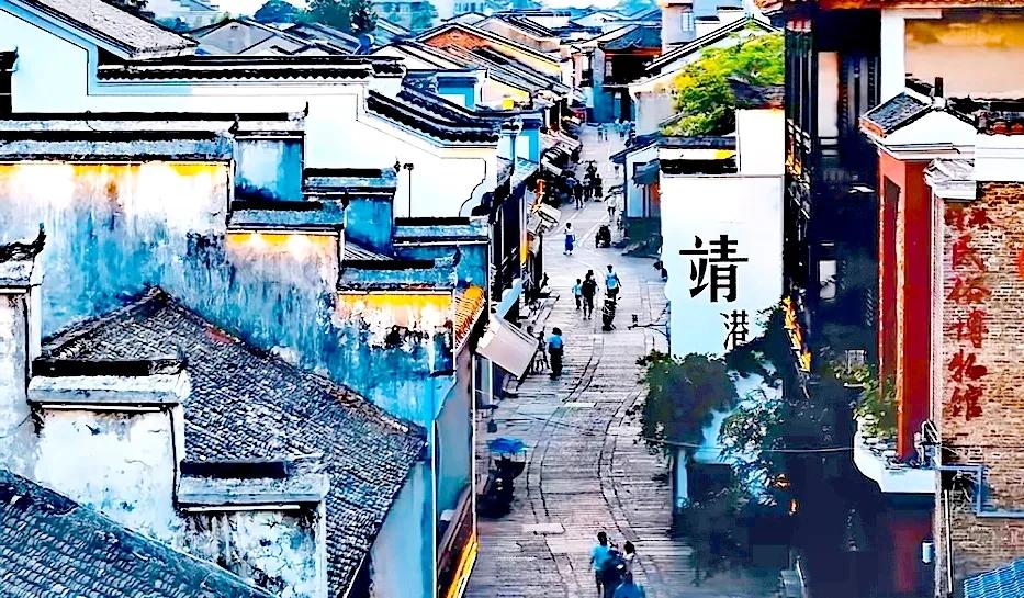 #秋日生活打卡季#长沙靖港，江南水乡，是一个风景优美的好地方。呈现出古代建筑风情