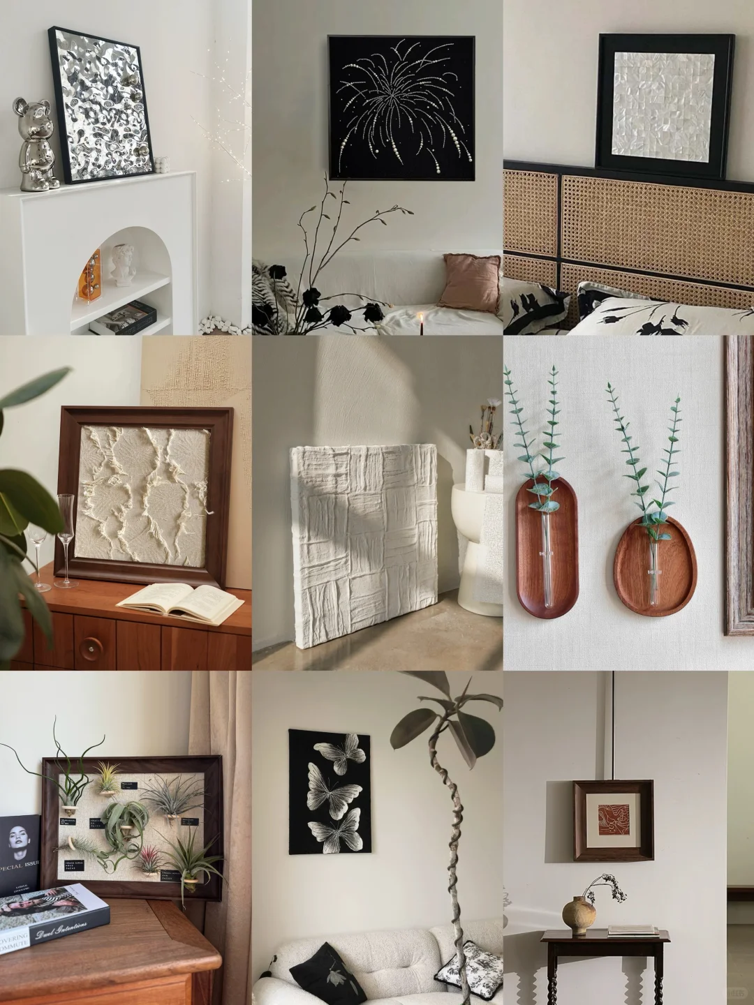 成💰本30内❗️自己动手DIY装饰画真的香🥳