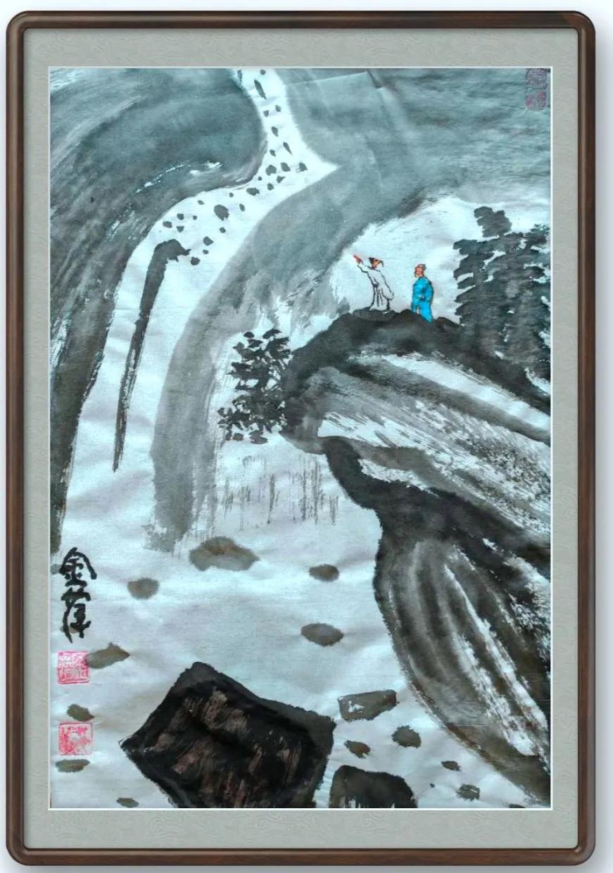 #头等旺事#
半世笔耕不辞辛，
文章苍老铸铁魂，
纵使皮毛化为土，
一身傲骨也昆