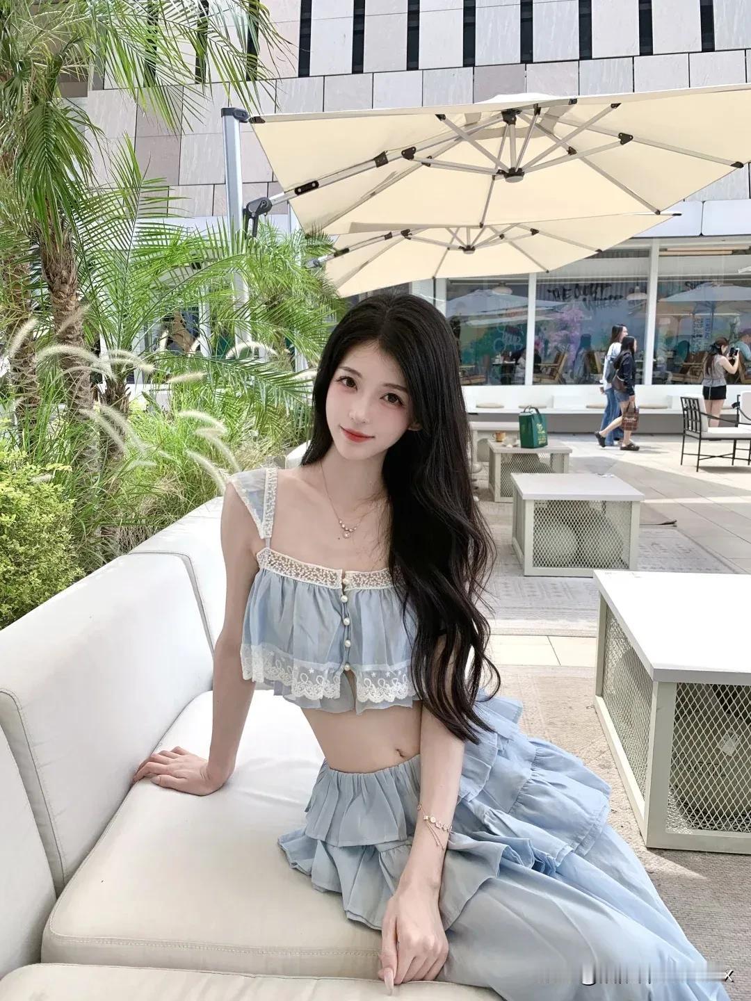 蓝色海浪～