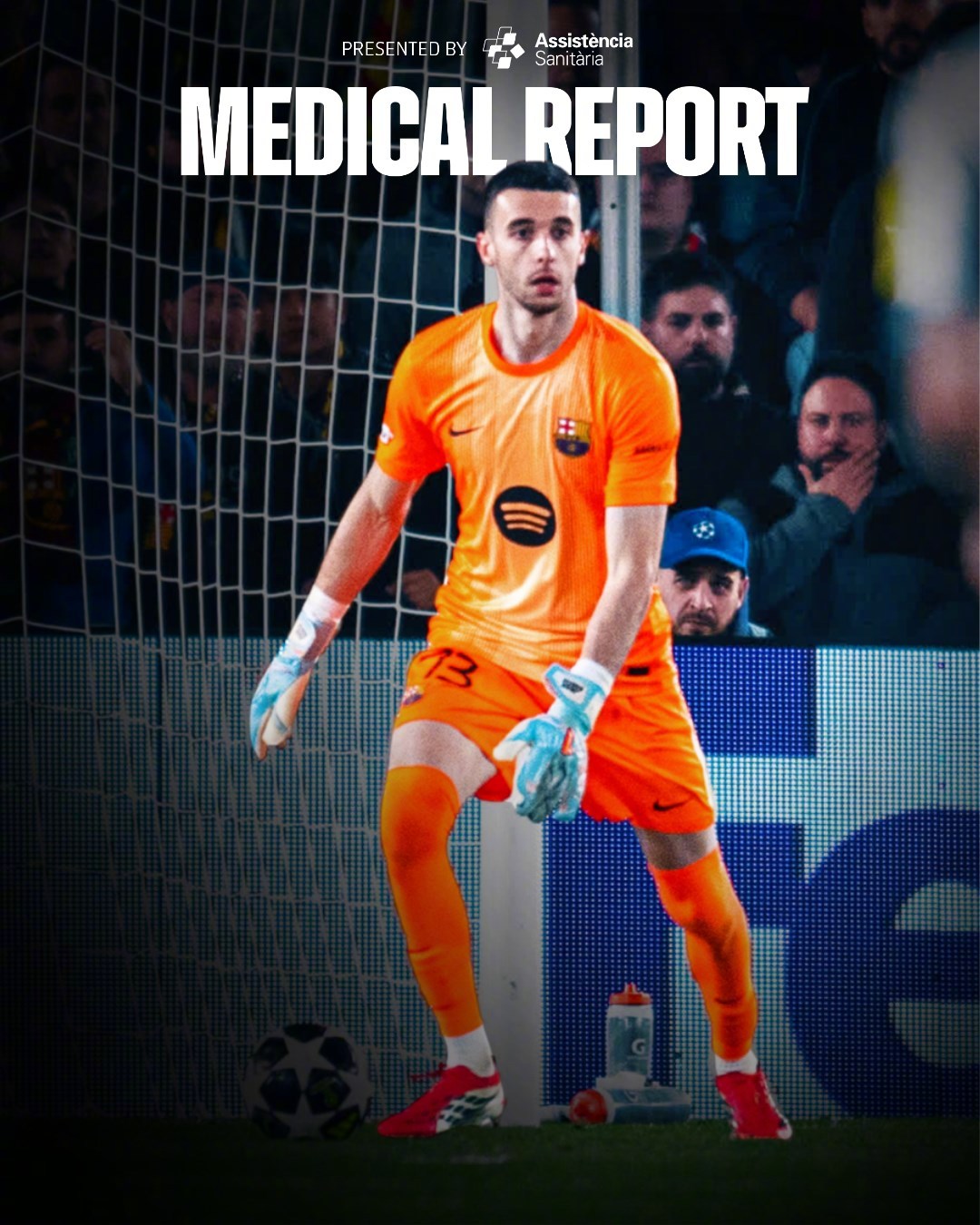 ❗巴萨医疗公告▶️经过检查，乔安·加西亚已确认无碍，可以出战对阵巴列卡诺的比赛✅