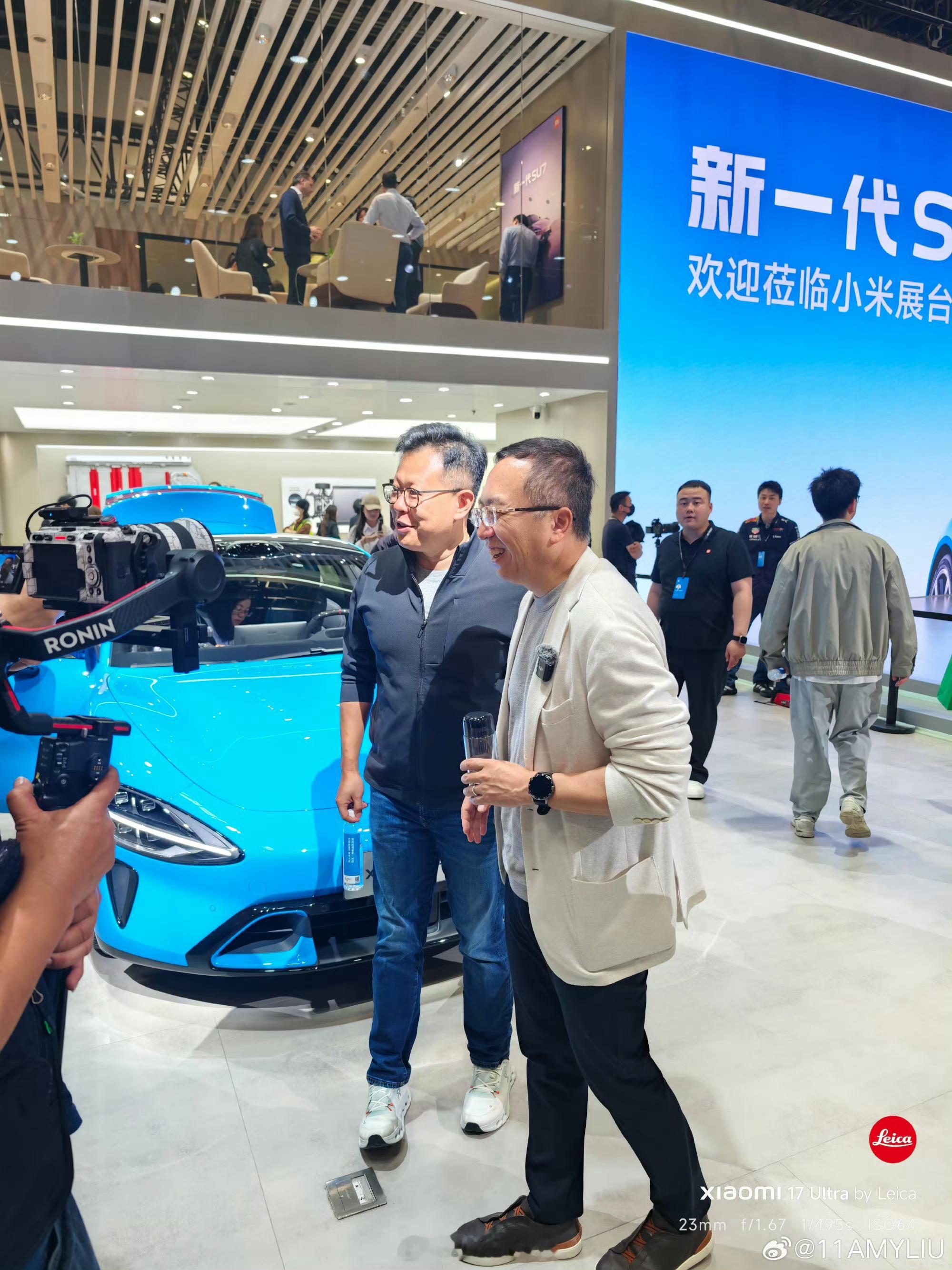 赵明现身小米展台，想听听赵明如何点评小米？ 