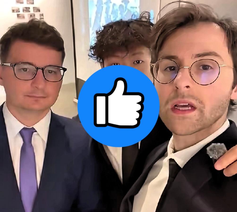 东京街头出大事了！
昨天在东京街头，我亲眼目睹了一场令人震撼的展览。一个法国年轻