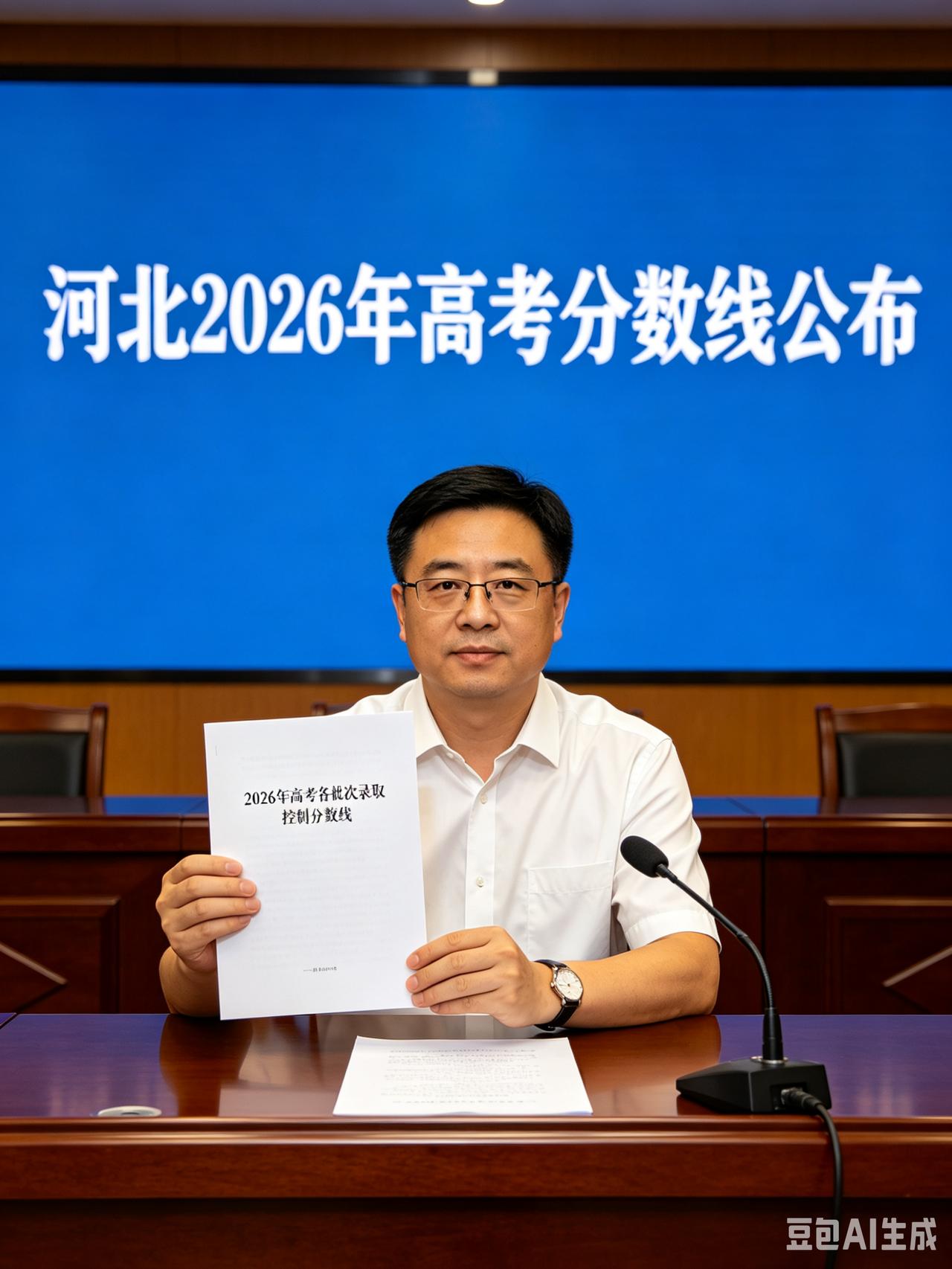 河北2026年高考各批次控制线正式发布
 
6月24日，河北省教育考试院对外发布