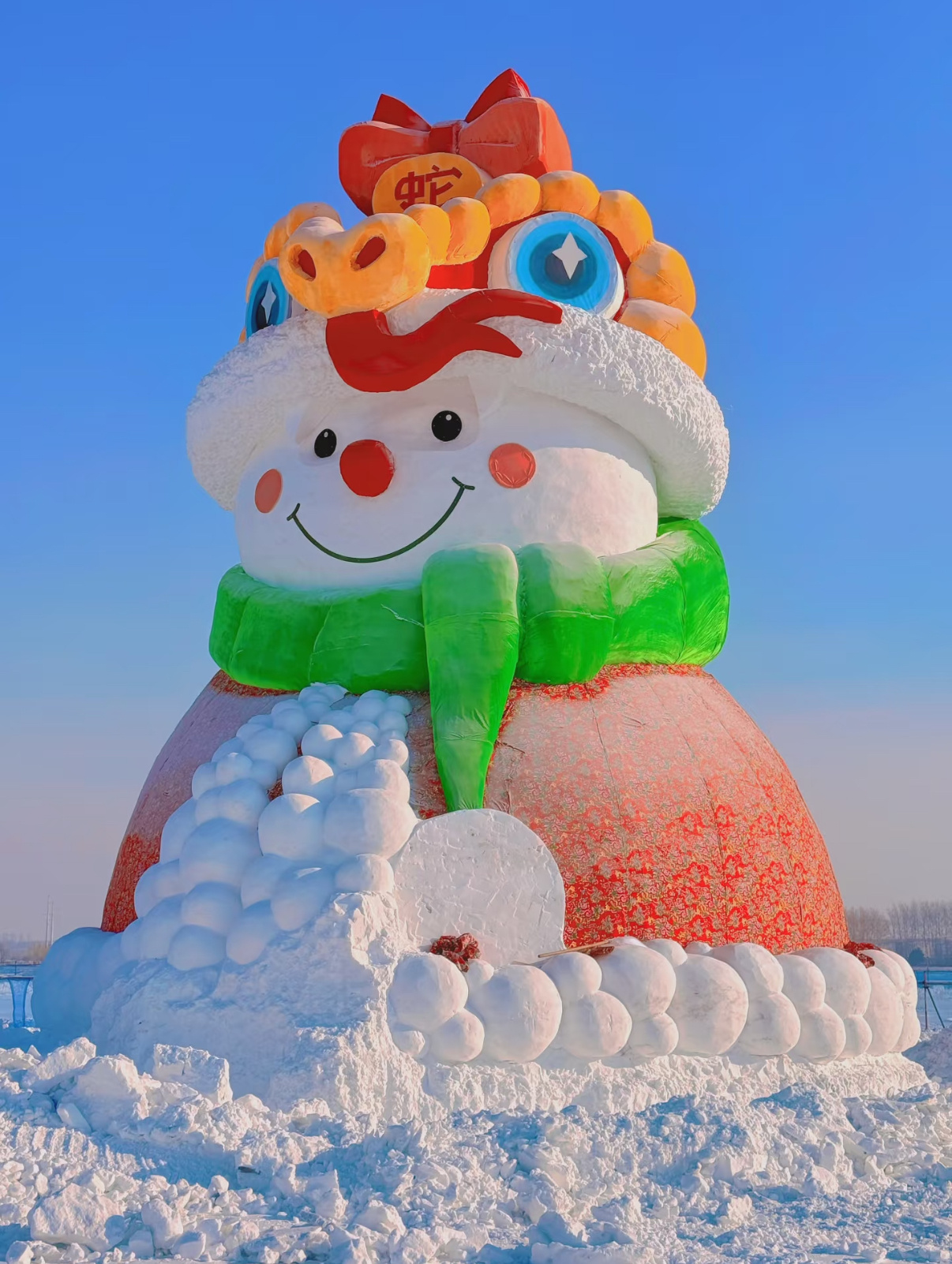 可这哈尔滨大雪人实在太可爱咯⛄️ 