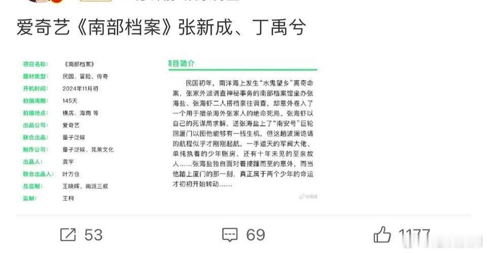 张新成这是第几次下海了，他真的想把耽改这条路走到头吗？ ​​​