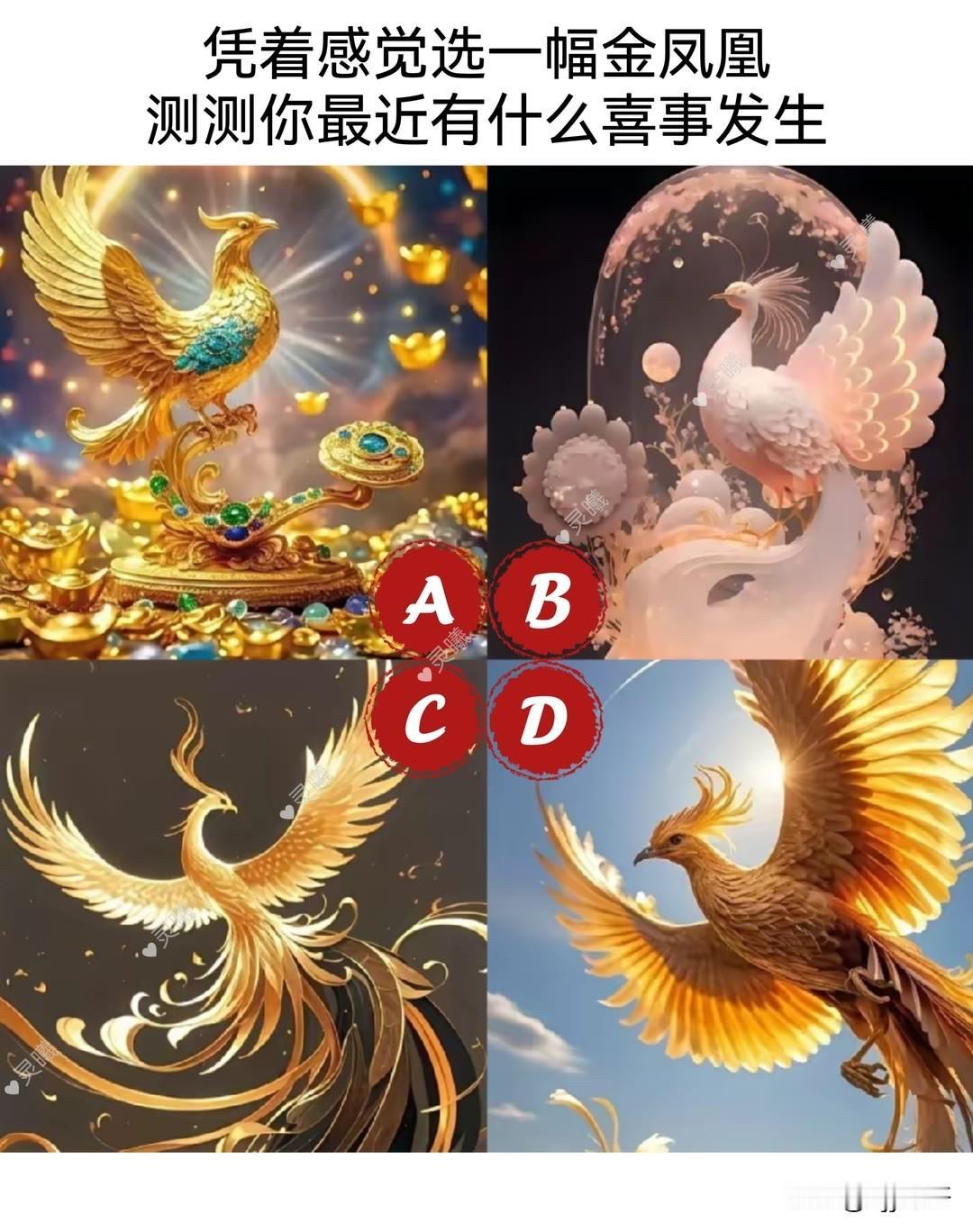 2026北京国际车展凭着感觉选一幅金凤凰测测你最近有什么喜事发生
