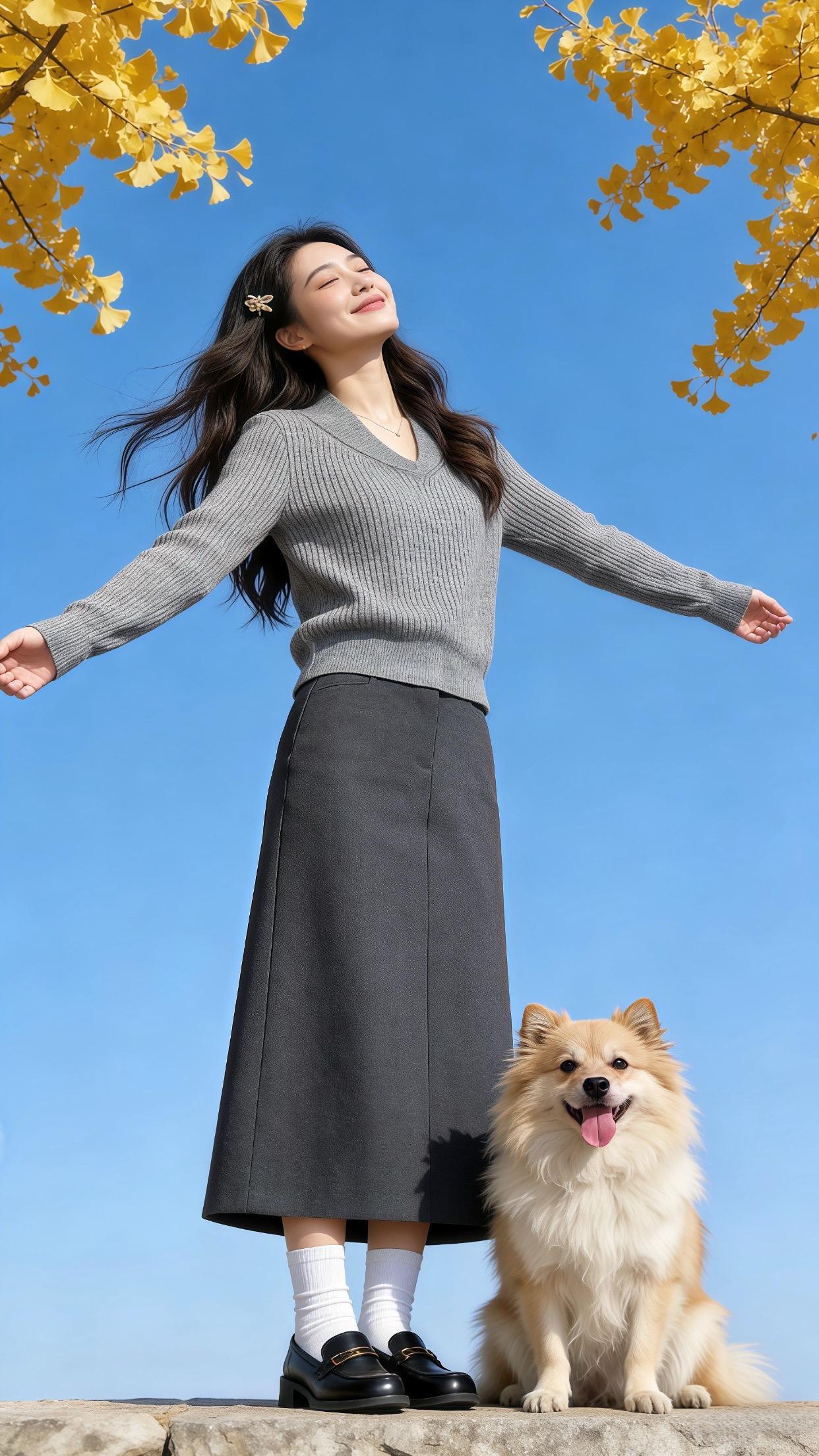 秋冬针织衫 松弛感穿搭 日常百搭上衣 冬日穿搭一周不重样 秋冬韩系穿搭...