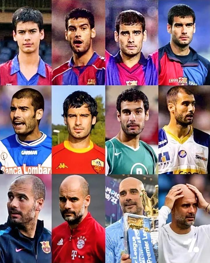 瓜迪奥拉，从球员到教练，终于实现了绝顶的变化。[捂脸]看似不变，实则千变万变，毕