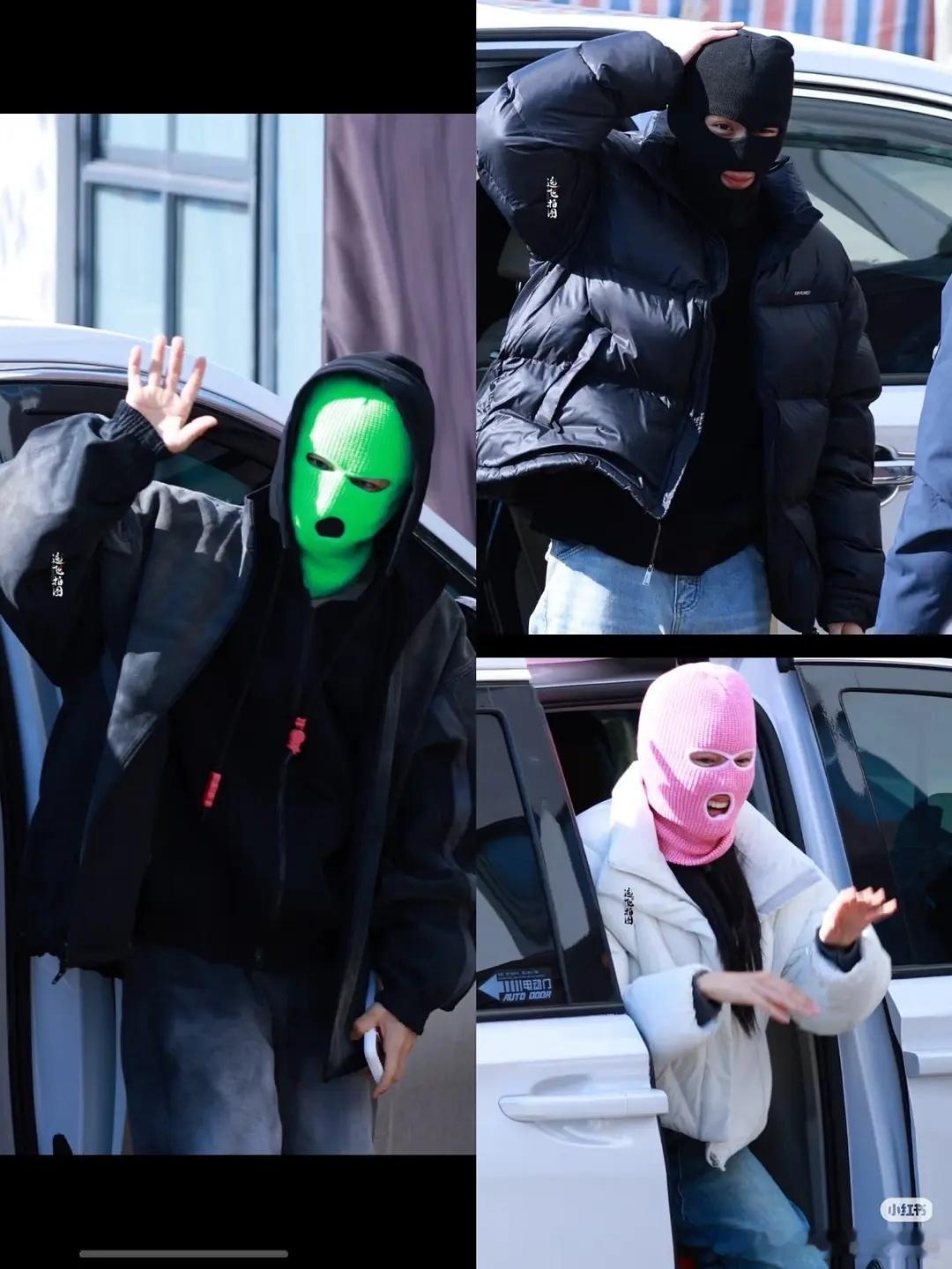 碧血蝉这个剧组是要抢劫吗？绿色侯明昊 黑色徐振轩 粉色张文昕 