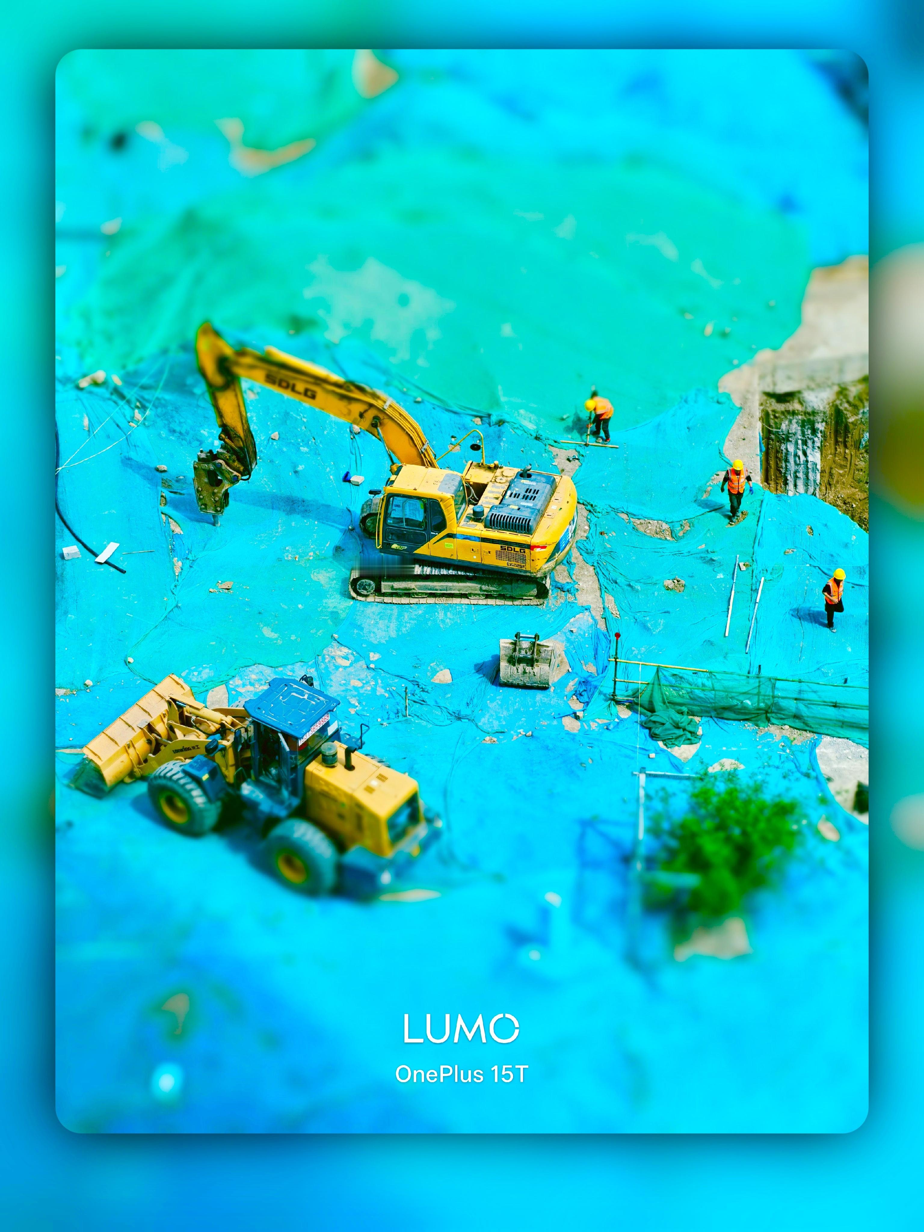 一加15T『移轴模式』感受一下“小人国”的视角🚶♂️🚜🚧 北京