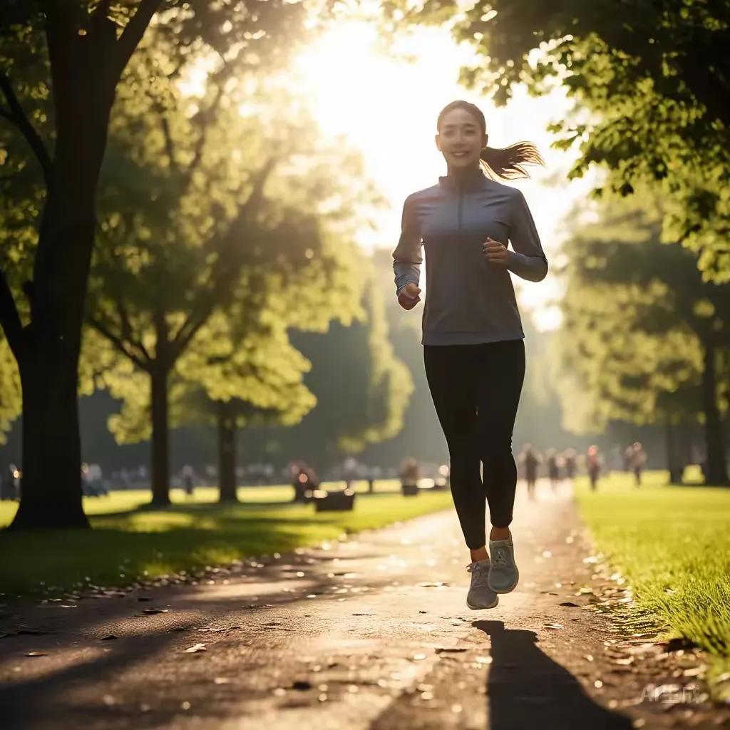 活力满满，跑步健身，拥抱阳光！🌞🏃‍♀️💪