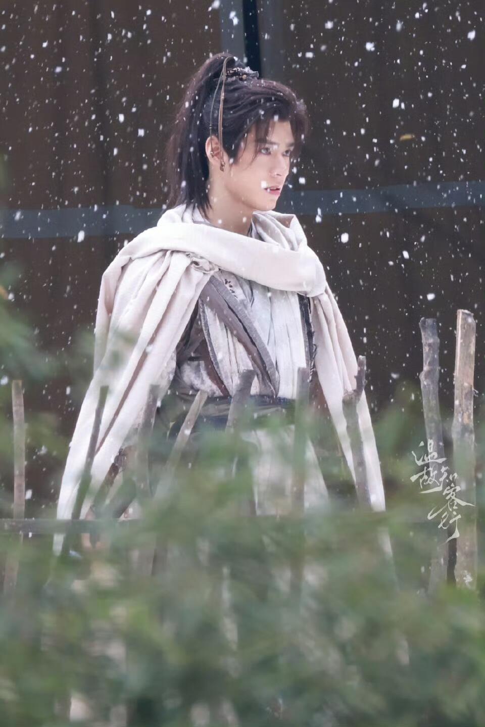 雪中叶昭，氛围感拉满（cr：logo） 