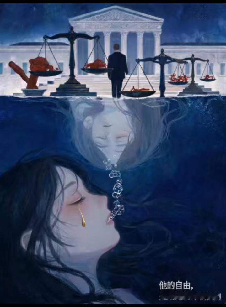 释放不是终点，是下一次暴力的倒计时。够一个恶魔策划第二次降临。他的自由是用她的呼