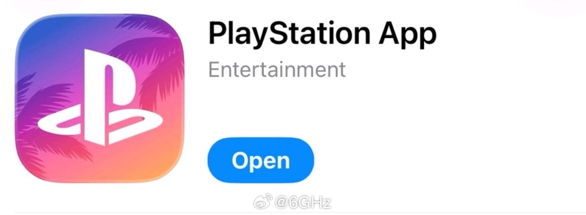 PS app 的图标也换成 gta6 主题色了，排面
