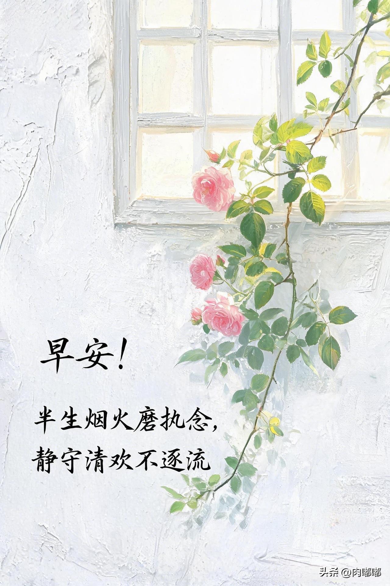 半生烟火磨执念，静守清欢不逐流。[祈祷]这说的是一种活法，一种被生活慢慢磨出来的