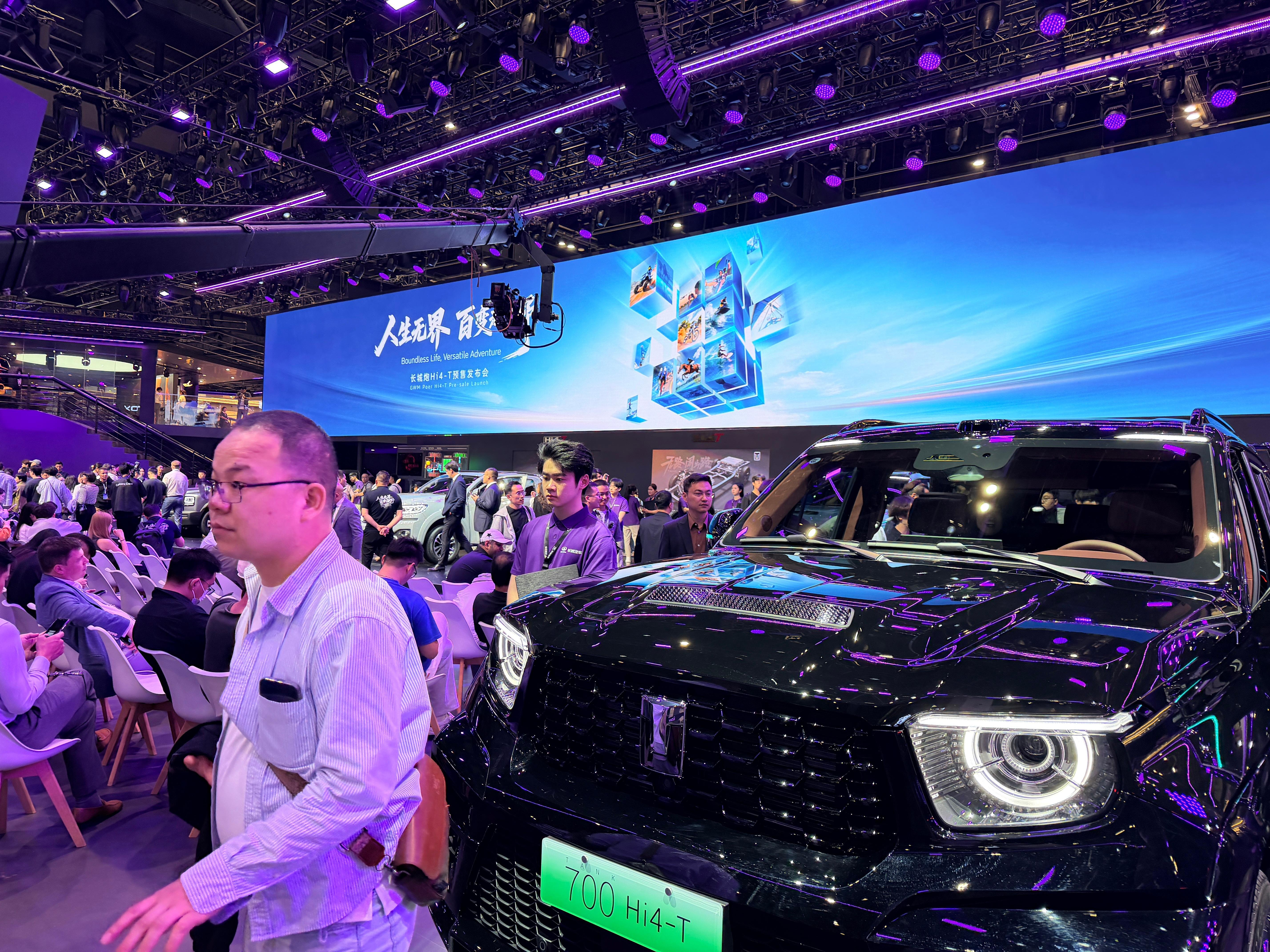 2026北京车展坦克展台封神！四大亮点直接拉满🔥北京车展坦克展台强势出圈，四大