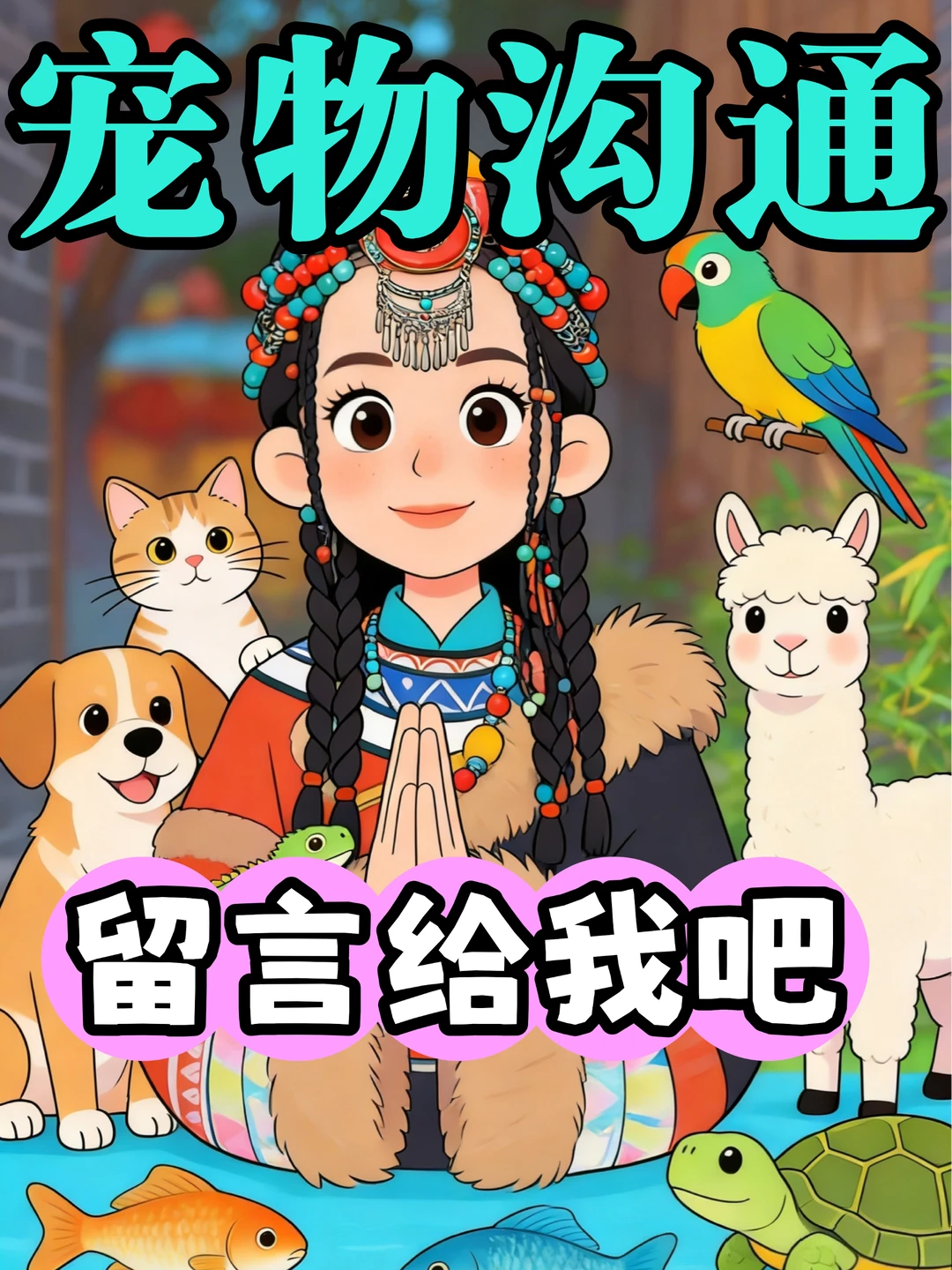 宠物沟通｜留言给我吧！姓名/性别