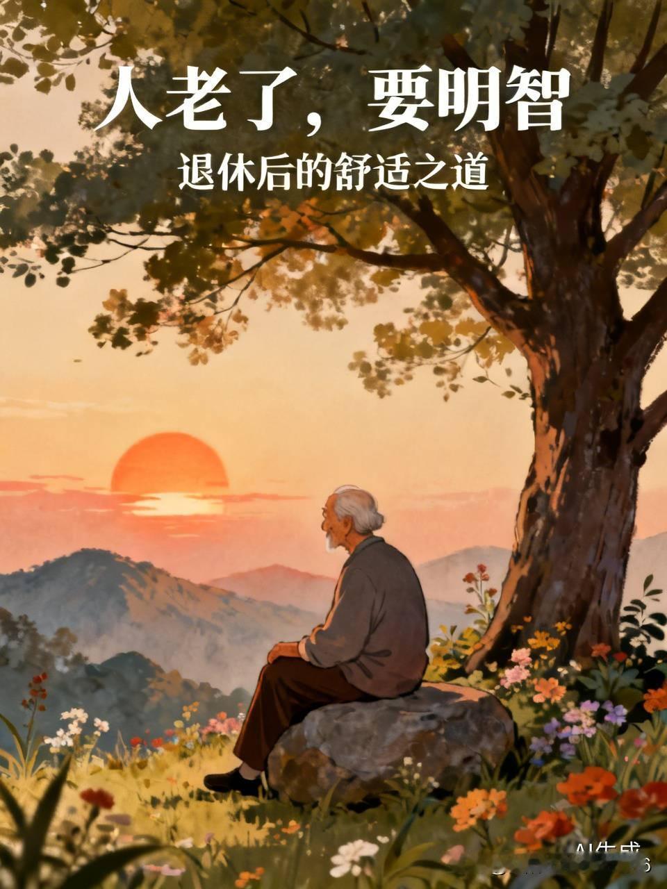 人老了，要明智通透
人老了要明白以下几点，你就过得很舒适。掏心窝子的话。
人老了