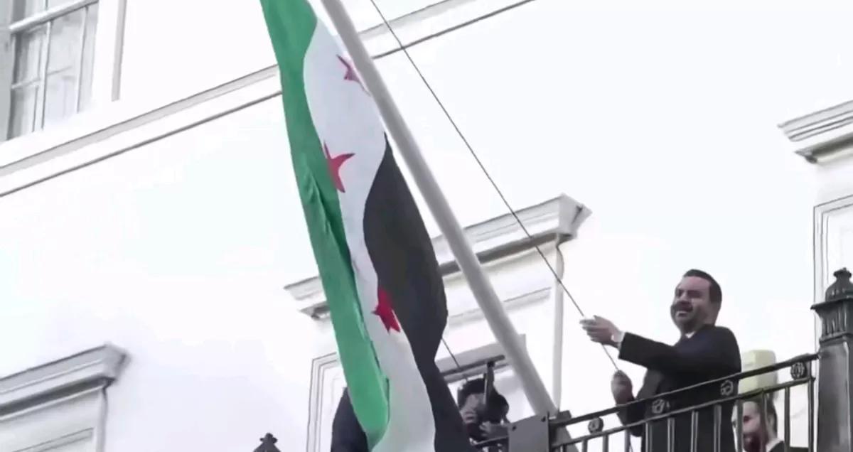 半岛电视台消息，当地时间13日，正在英国访问的叙利亚过渡政府外长西巴尼宣布，位于