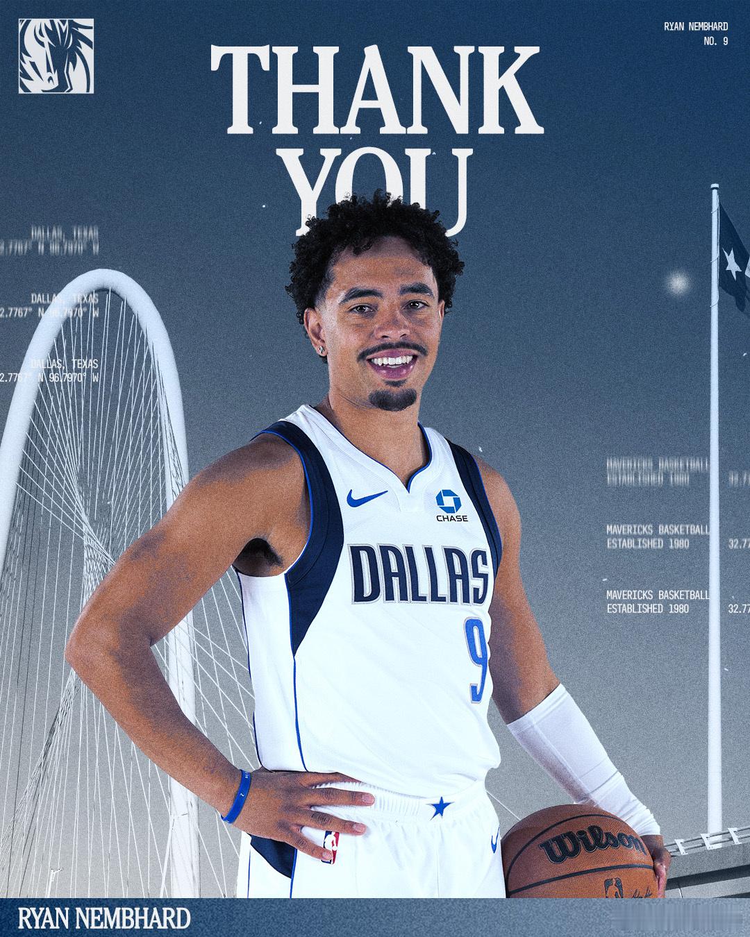MFFL 我牛官方发推。Thank you, Ryan 💙MFFL独行侠交易得