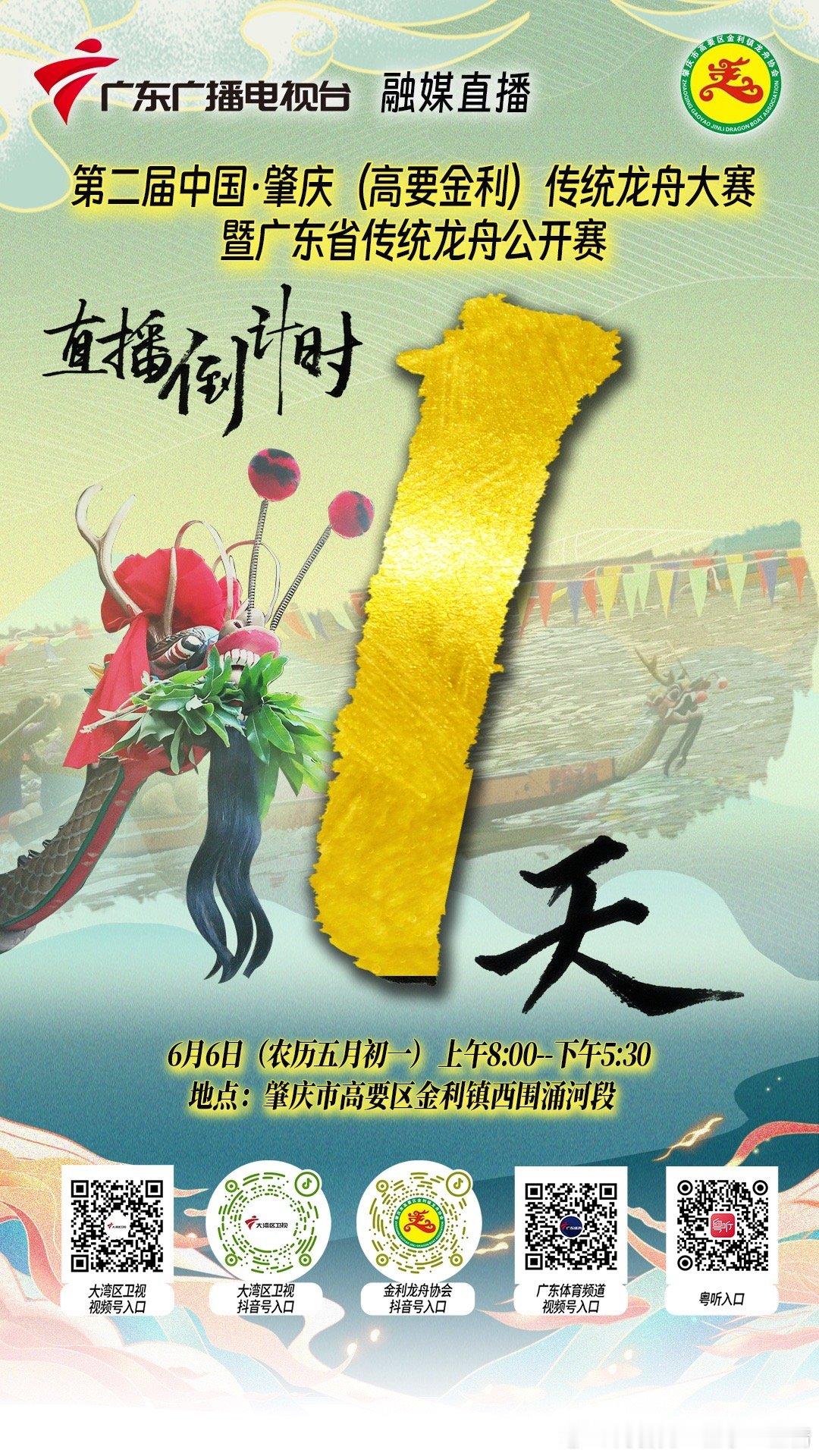 第二届中国肇庆（高要金利）传统龙舟大赛暨2024年广东省传统龙舟公开赛80条传统