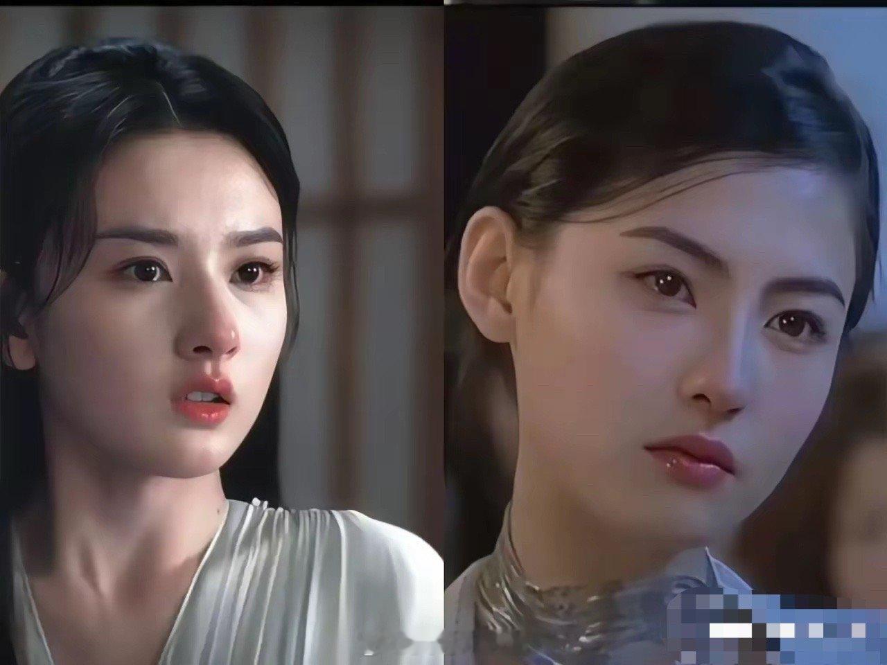 终于知道为啥大家觉得宋祖儿美了。原来她有七分神似张柏芝啊！ ​​​