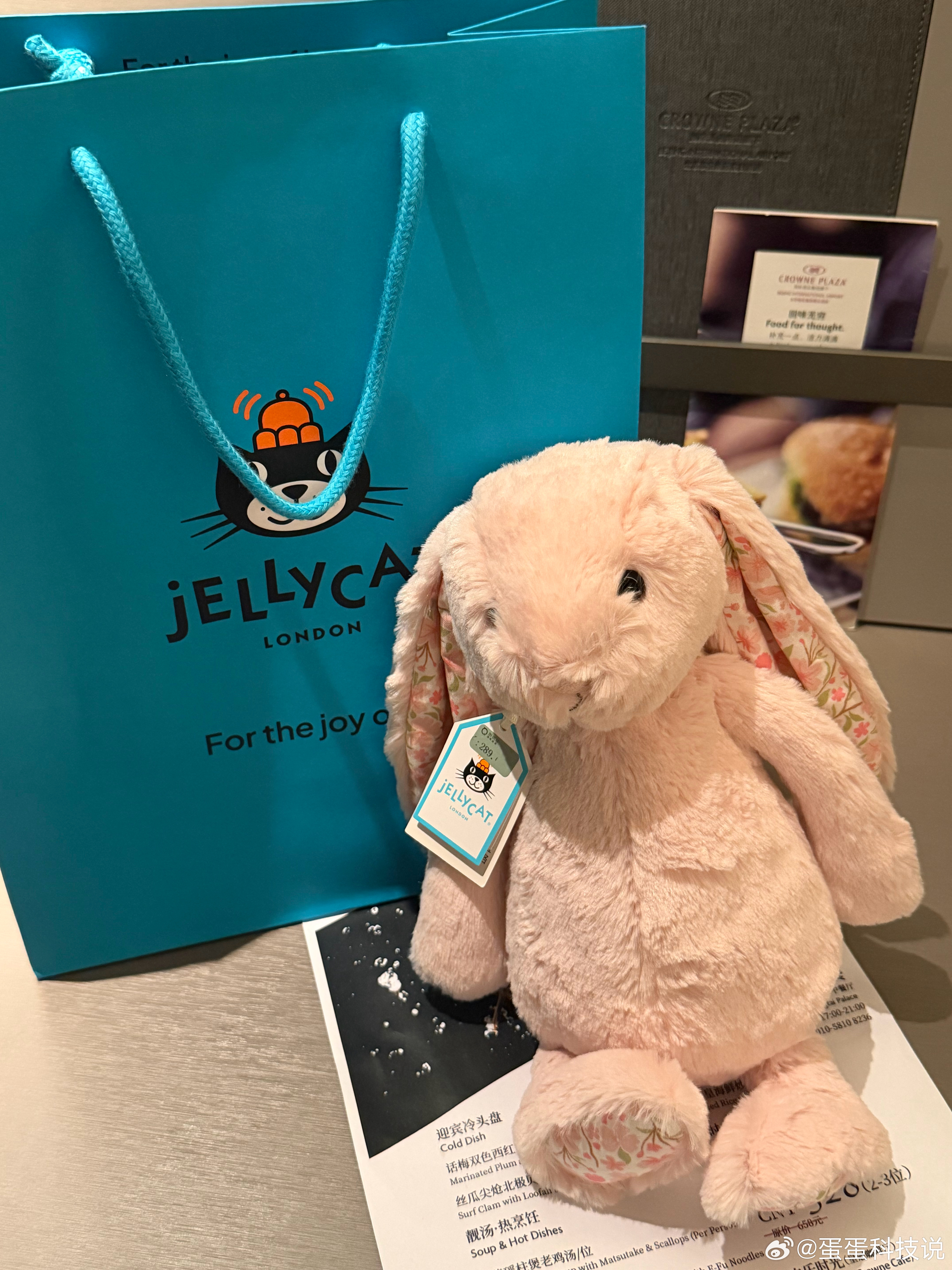 生活手记 超级无敌开心，喜提第一只jellyrabbit！我要凑齐12只不同颜色